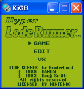 Hyper Lode Runner - KiGB